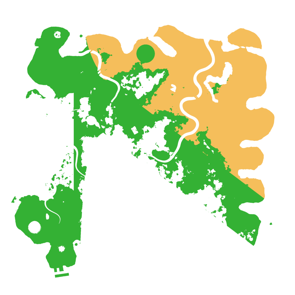 Biome Rust Map: Procedural Map, Size: 4250, Seed: 74999060