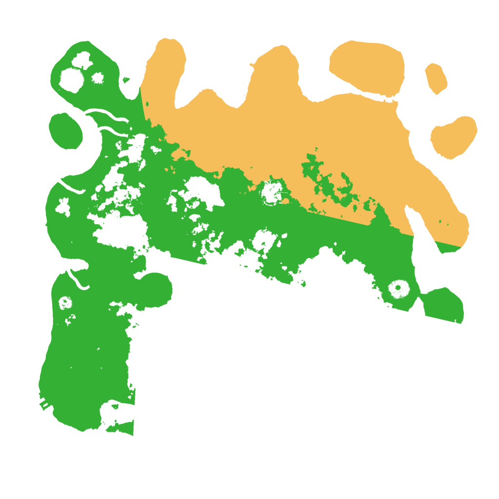 Biome Rust Map: Procedural Map, Size: 3850, Seed: 8631876