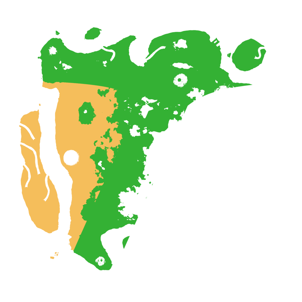 Biome Rust Map: Procedural Map, Size: 3450, Seed: 86013493