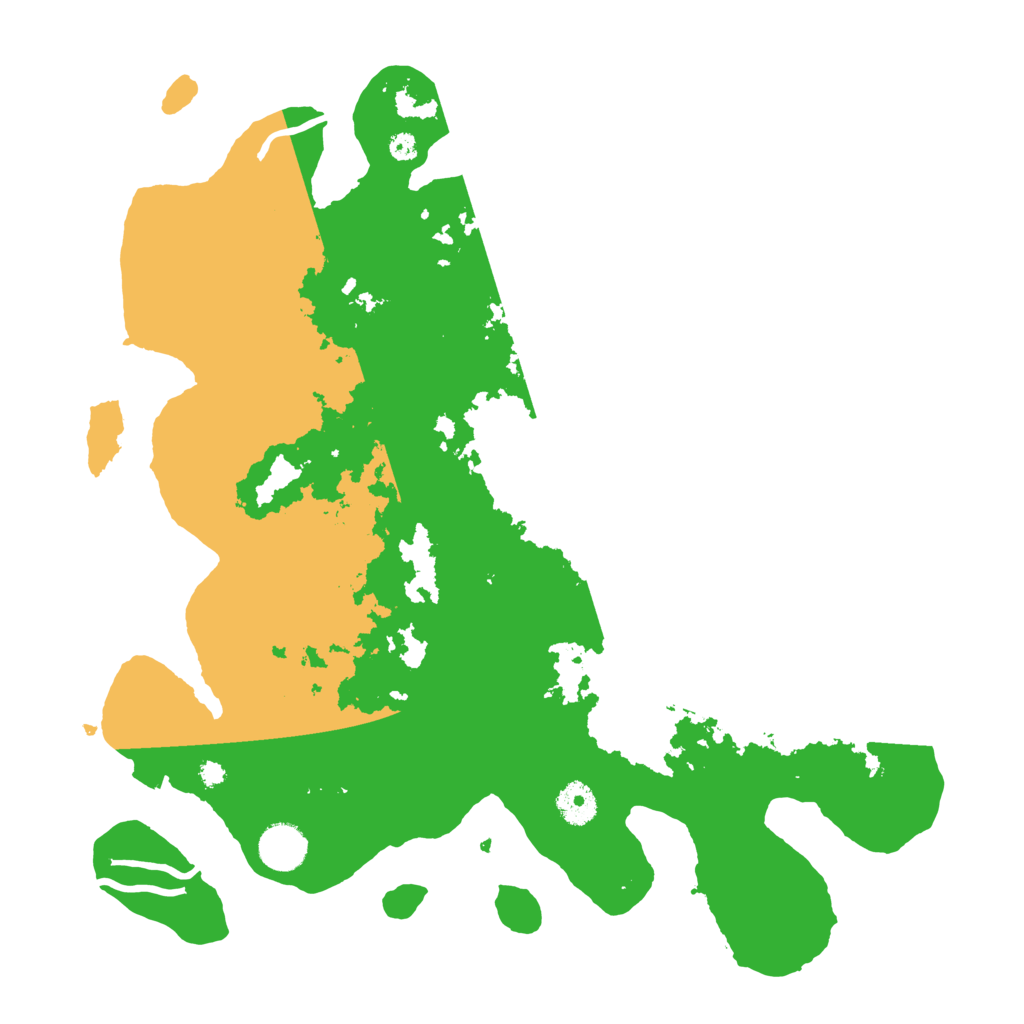 Biome Rust Map: Procedural Map, Size: 3800, Seed: 53845779