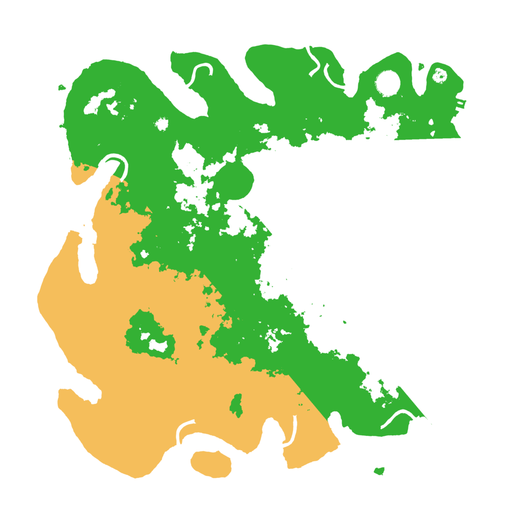 Biome Rust Map: Procedural Map, Size: 3700, Seed: 47685901