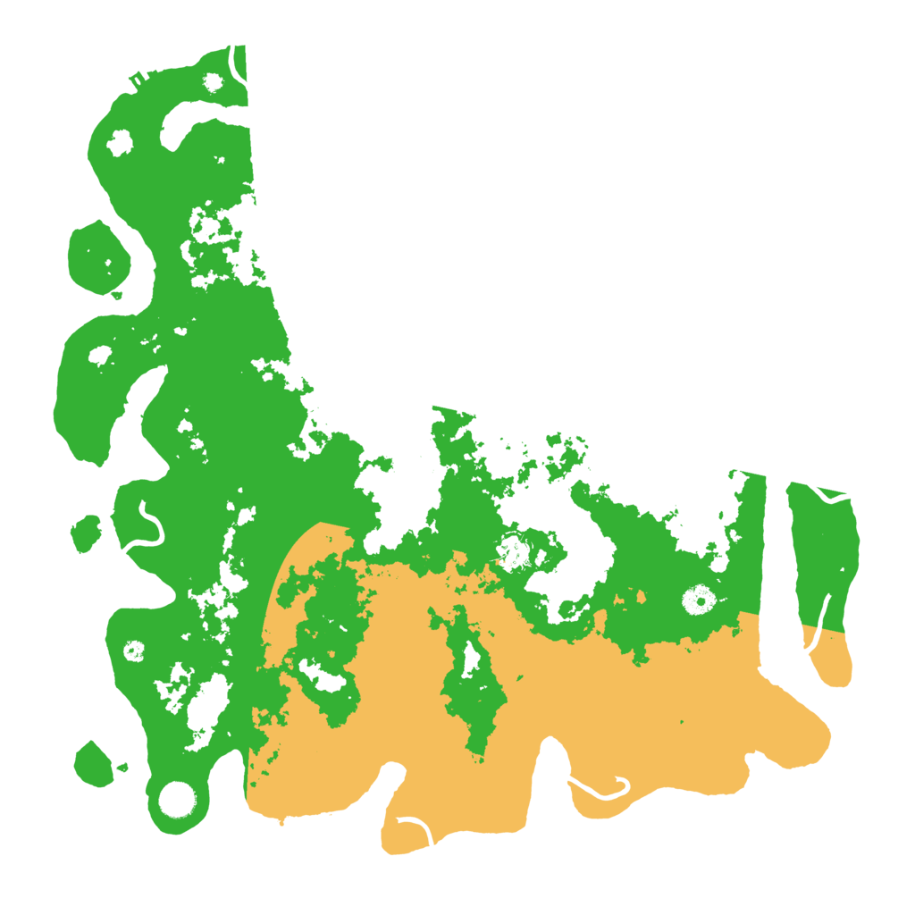 Biome Rust Map: Procedural Map, Size: 4400, Seed: 30036232