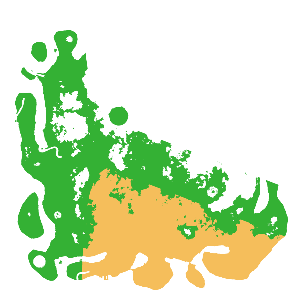 Biome Rust Map: Procedural Map, Size: 4400, Seed: 62121732