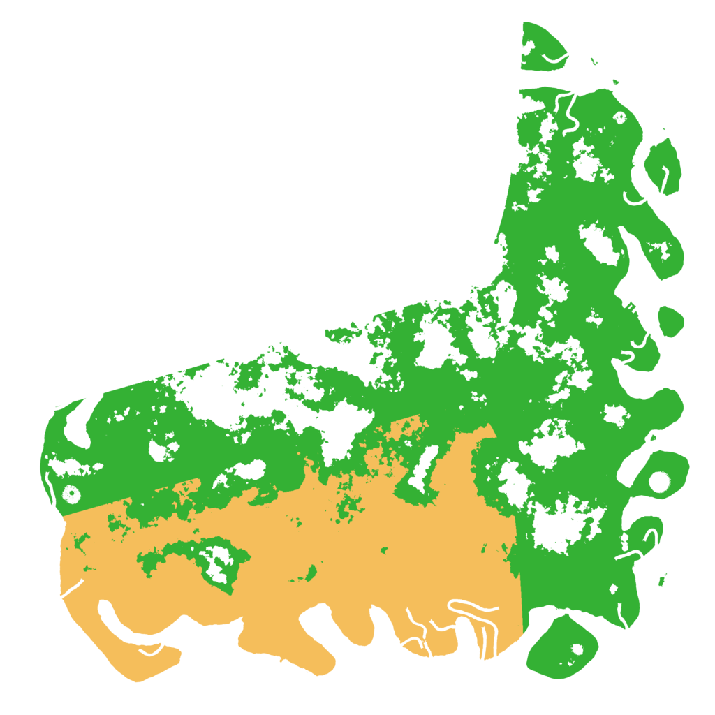 Biome Rust Map: Procedural Map, Size: 6000, Seed: 1532