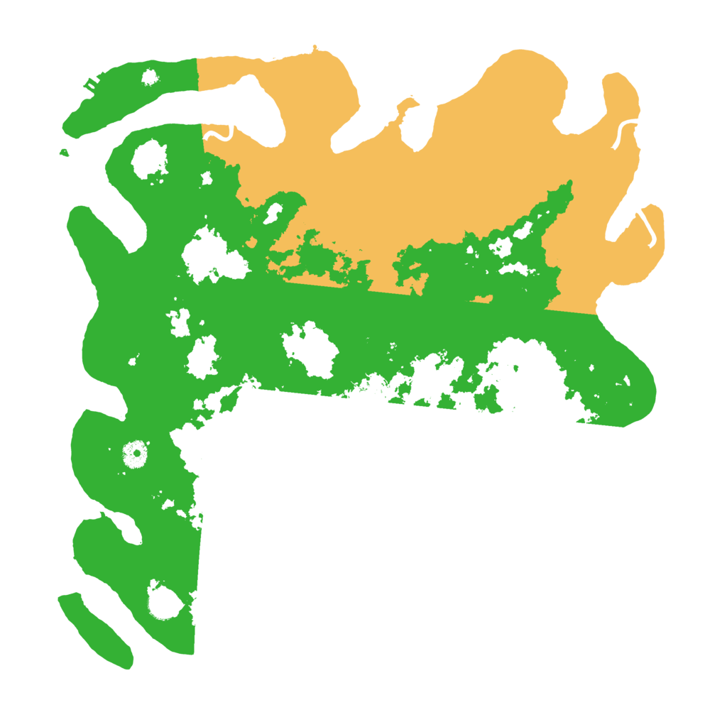 Biome Rust Map: Procedural Map, Size: 4100, Seed: 88857945