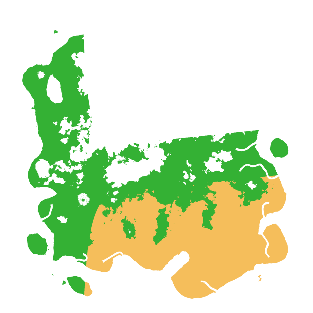 Biome Rust Map: Procedural Map, Size: 4000, Seed: 1197635276