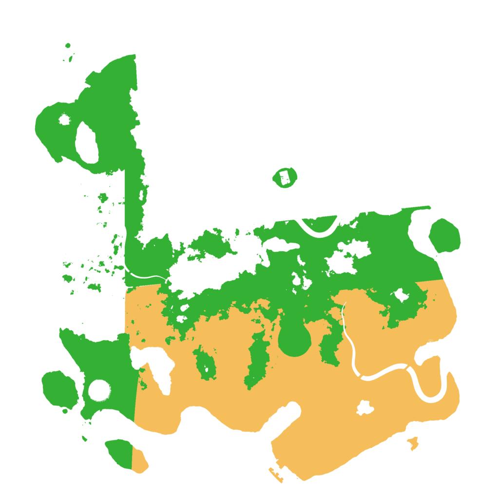 Biome Rust Map: Procedural Map, Size: 4000, Seed: 1197635276