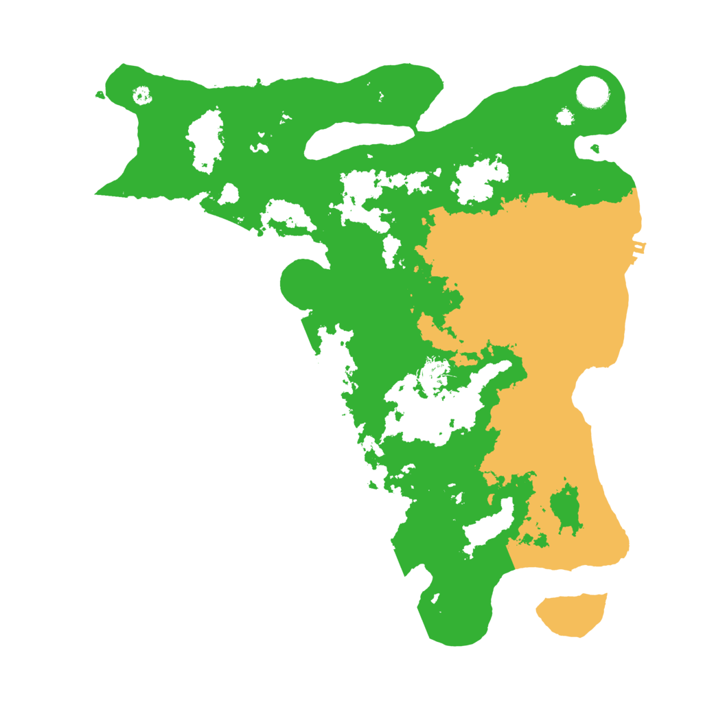 Biome Rust Map: Procedural Map, Size: 3850, Seed: 69562914