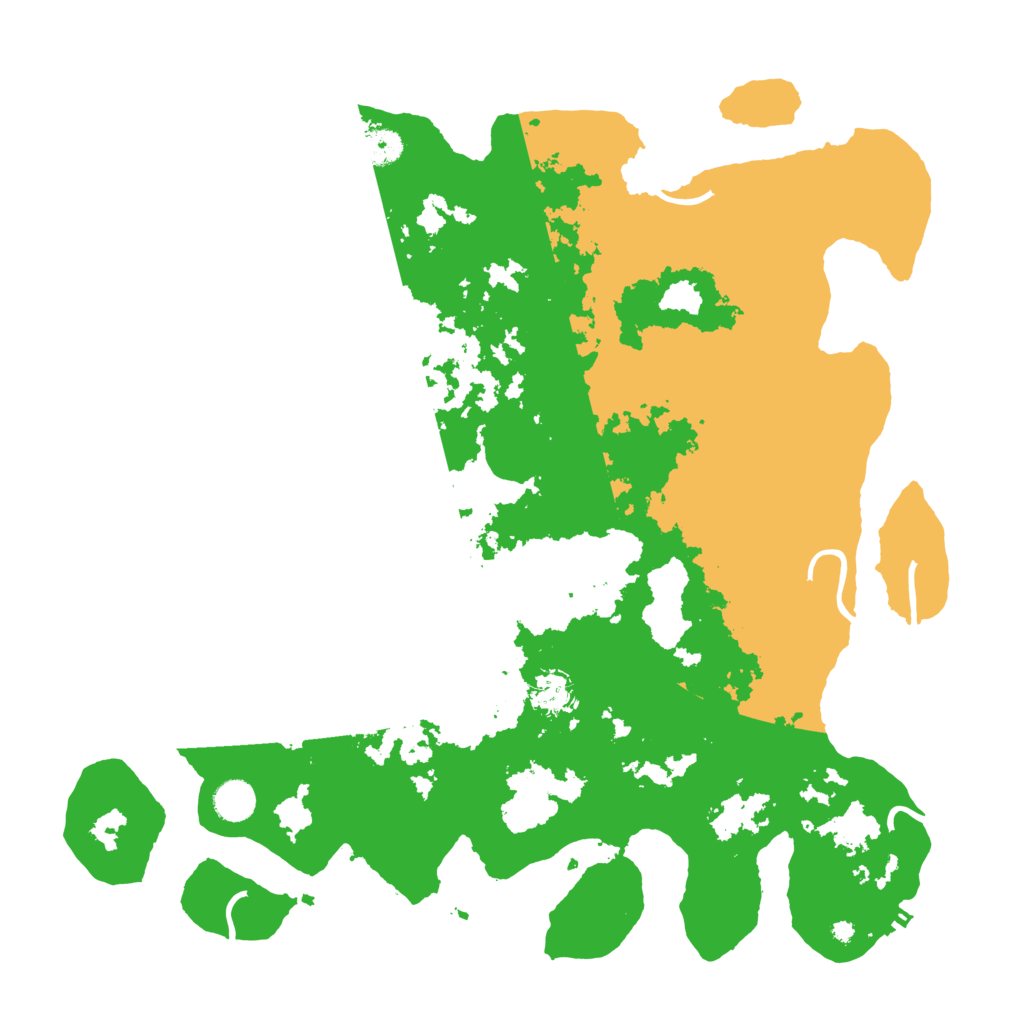 Biome Rust Map: Procedural Map, Size: 4300, Seed: 55397937