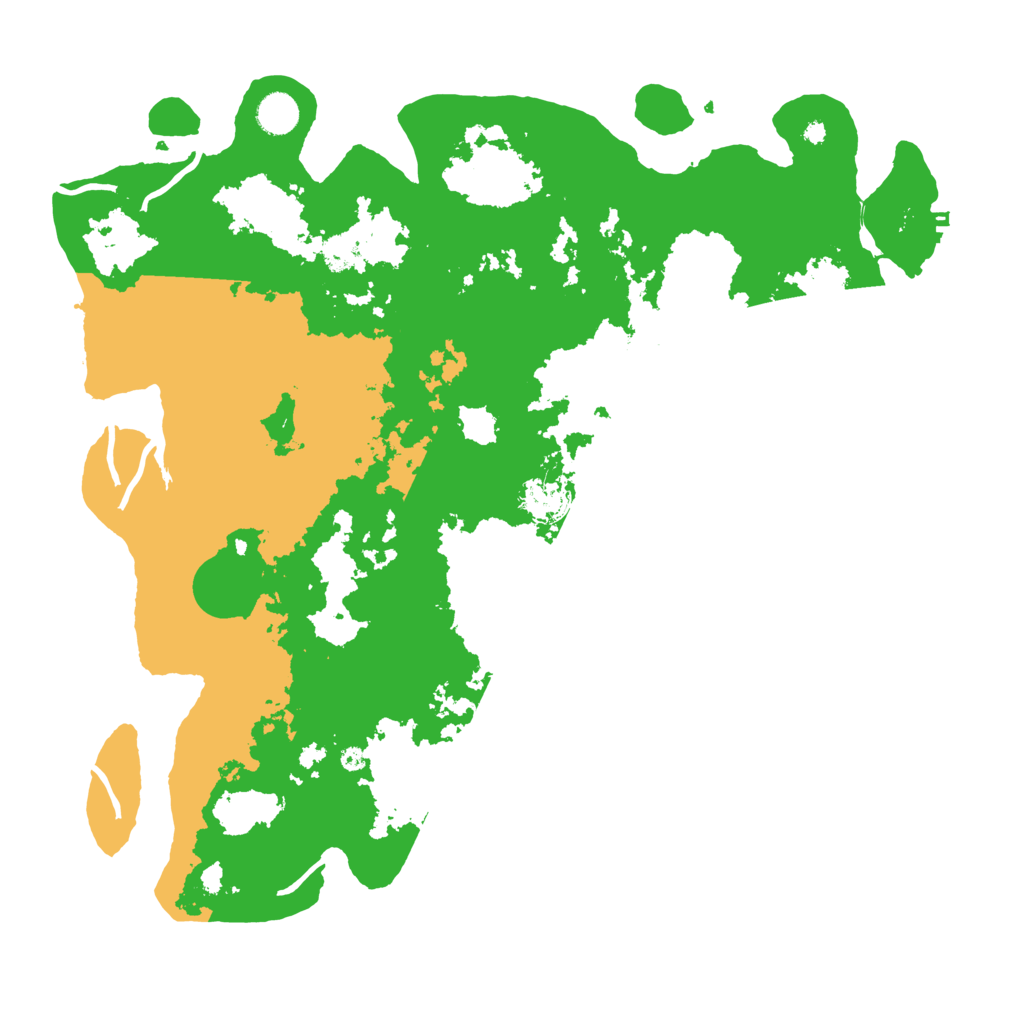 Biome Rust Map: Procedural Map, Size: 4300, Seed: 60590135