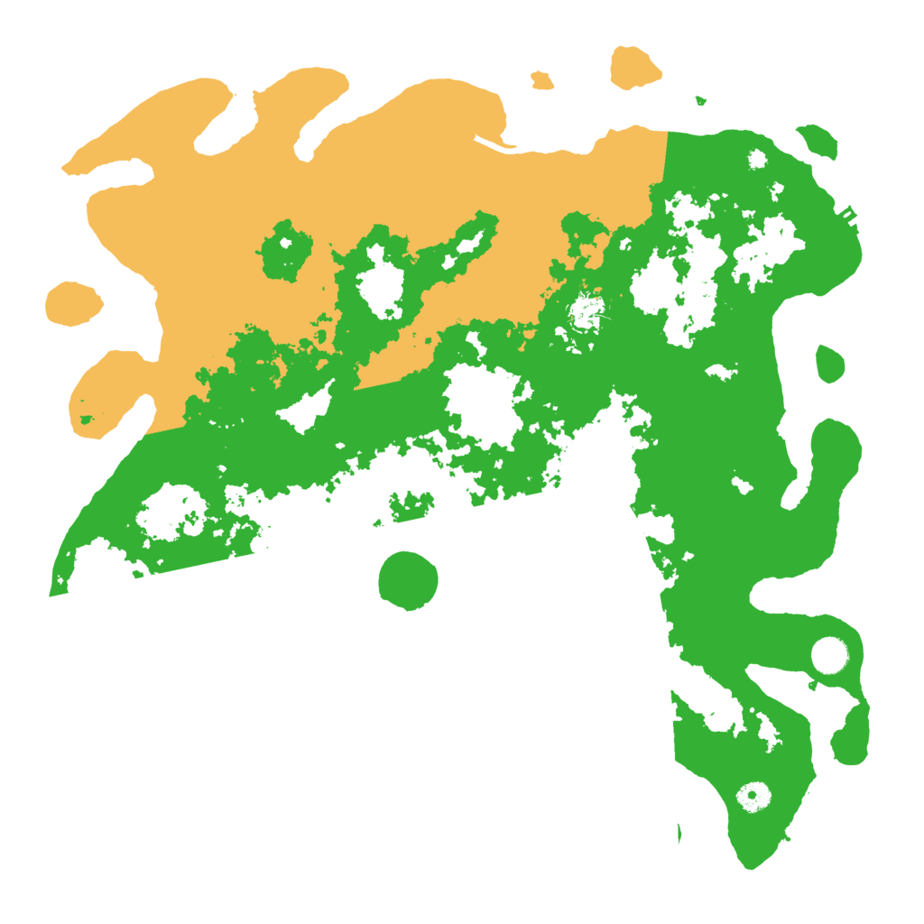 Biome Rust Map: Procedural Map, Size: 4400, Seed: 80103671