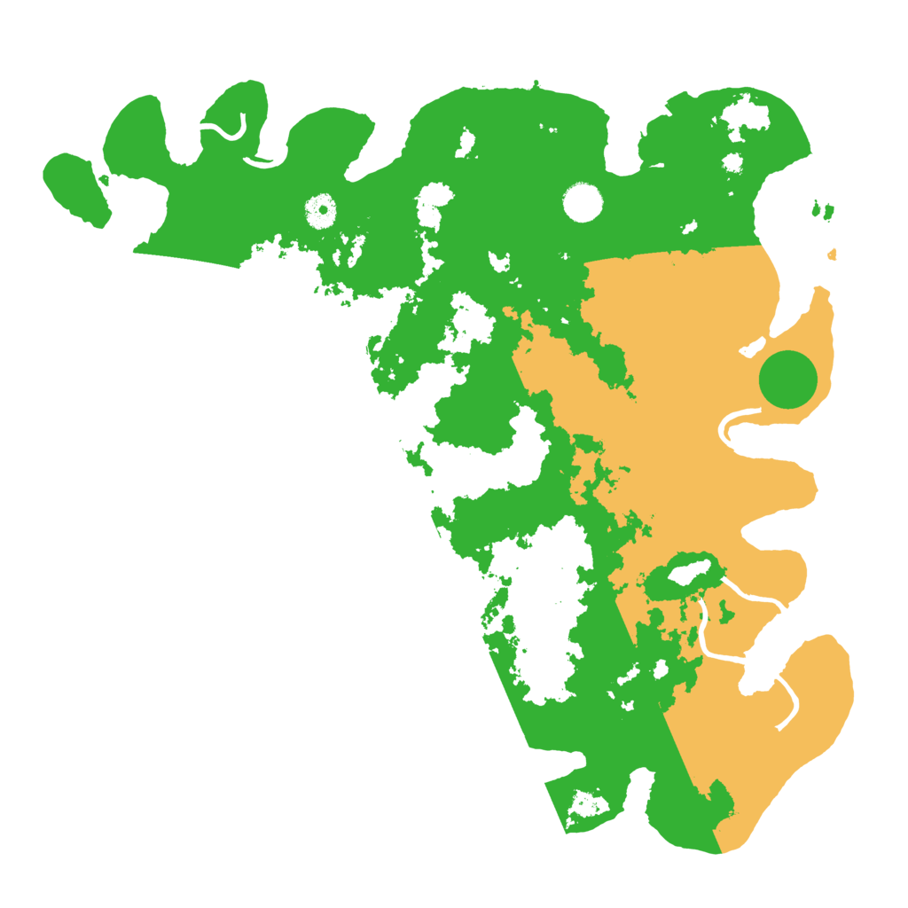 Biome Rust Map: Procedural Map, Size: 4100, Seed: 56725535