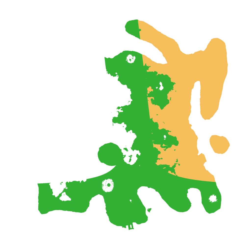 Biome Rust Map: Procedural Map, Size: 3000, Seed: 591791623