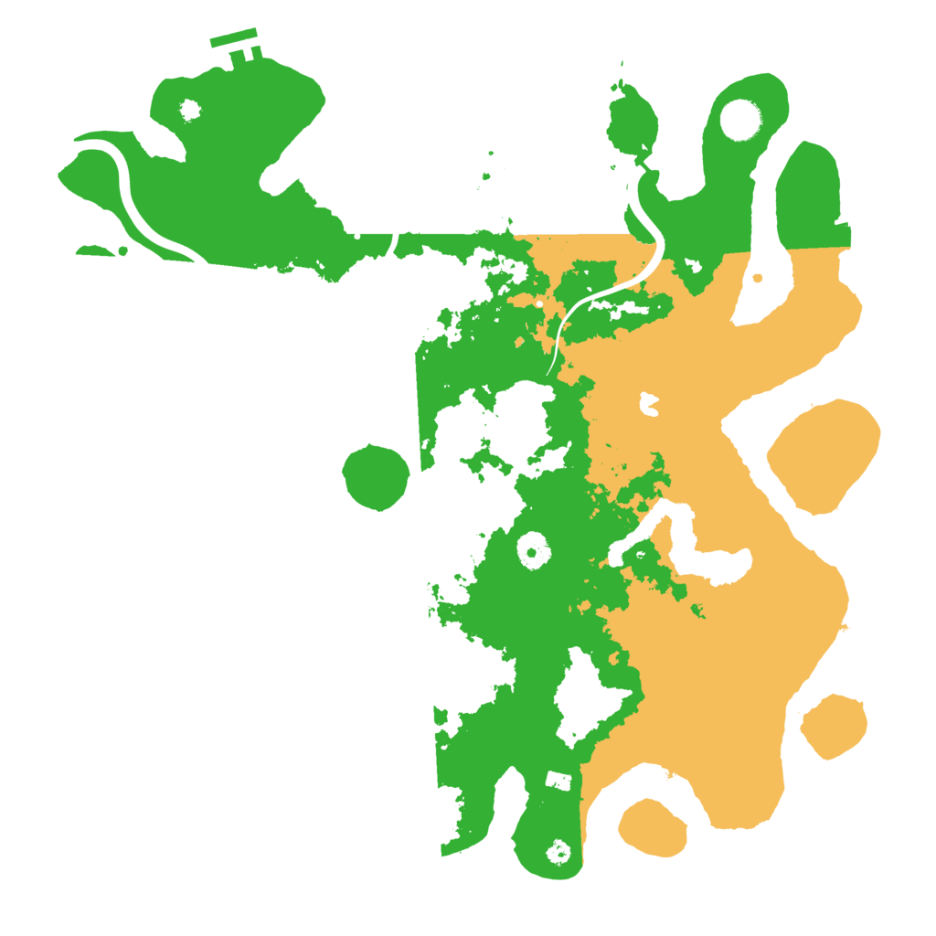 Biome Rust Map: Procedural Map, Size: 4000, Seed: 80774453
