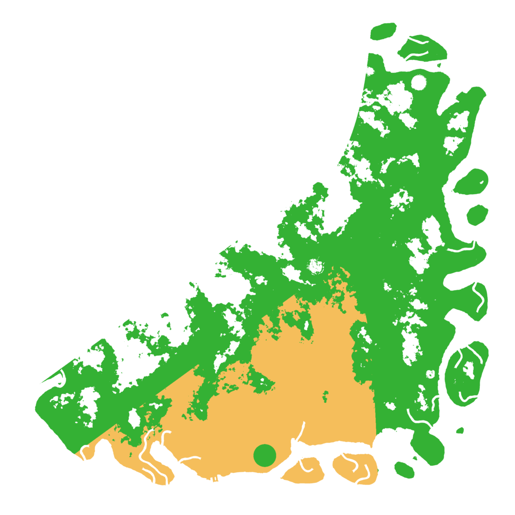 Biome Rust Map: Procedural Map, Size: 6000, Seed: 787898