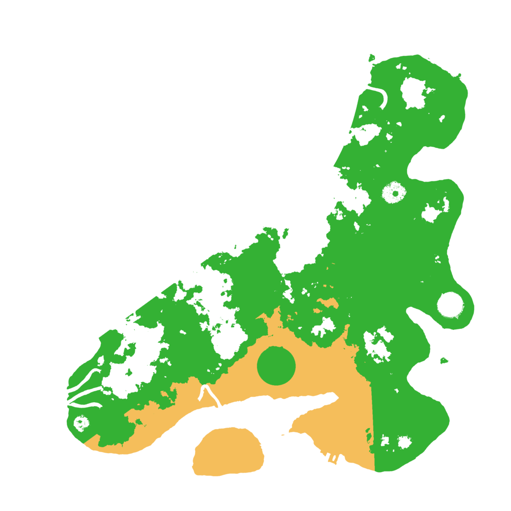 Biome Rust Map: Procedural Map, Size: 3500, Seed: 994686448