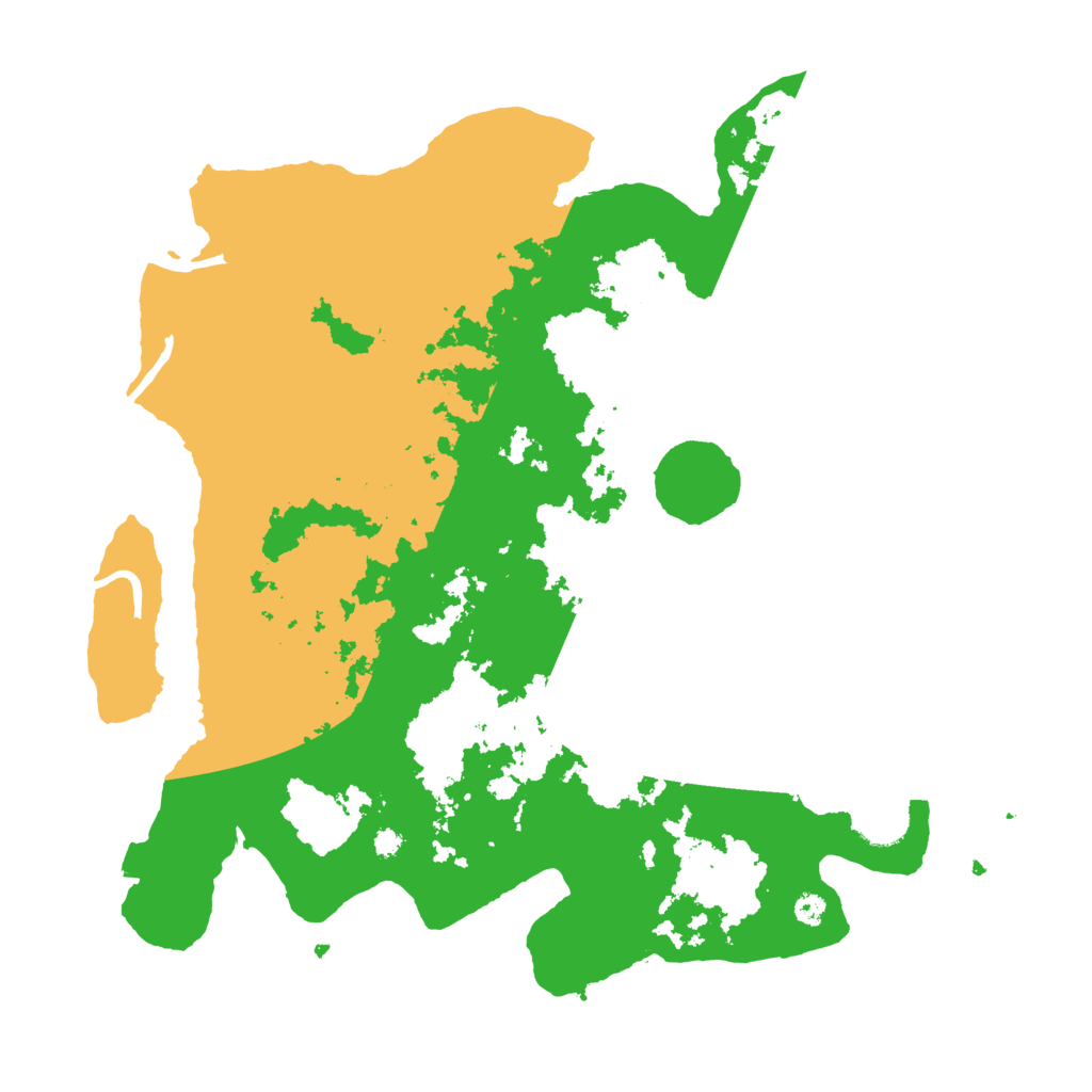 Biome Rust Map: Procedural Map, Size: 3600, Seed: 714552621