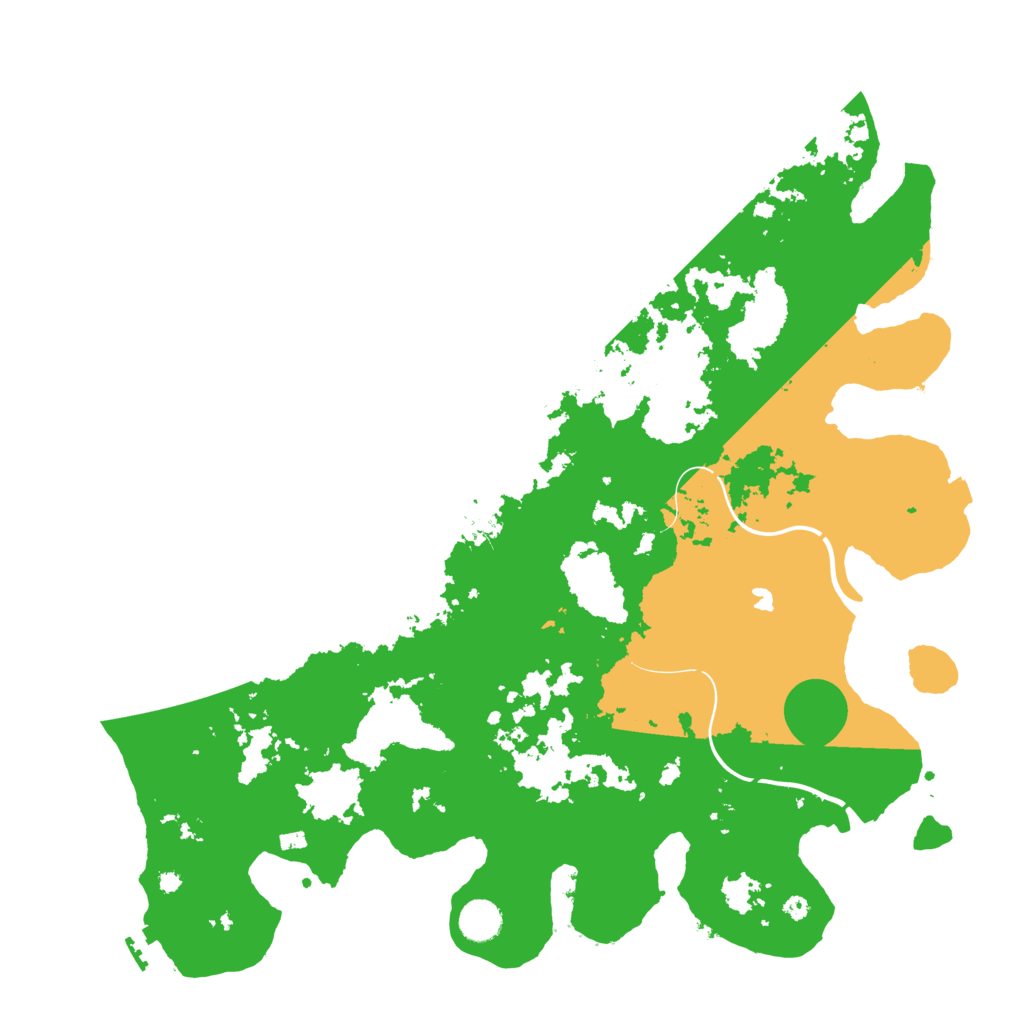 Biome Rust Map: Procedural Map, Size: 4250, Seed: 30719