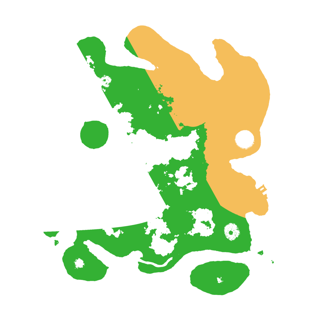 Biome Rust Map: Procedural Map, Size: 3000, Seed: 14276