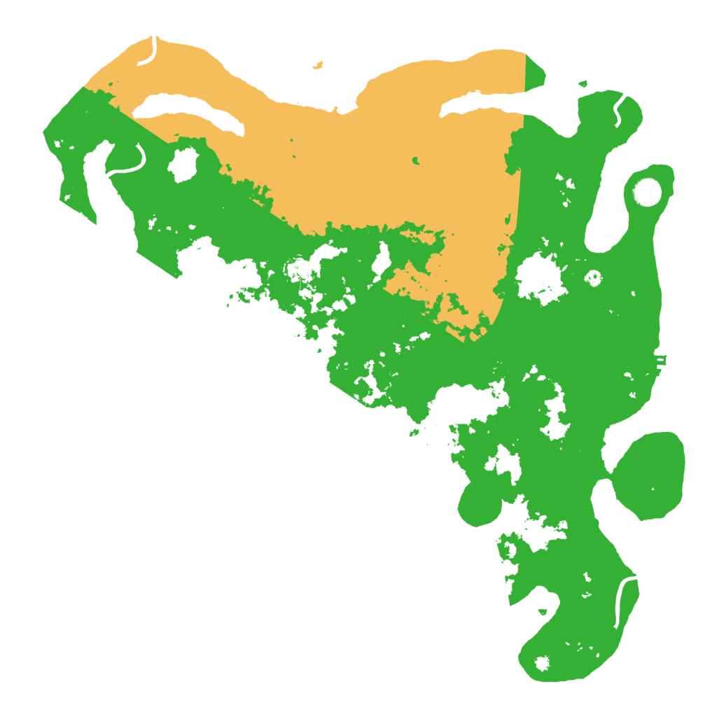 Biome Rust Map: Procedural Map, Size: 4500, Seed: 3794