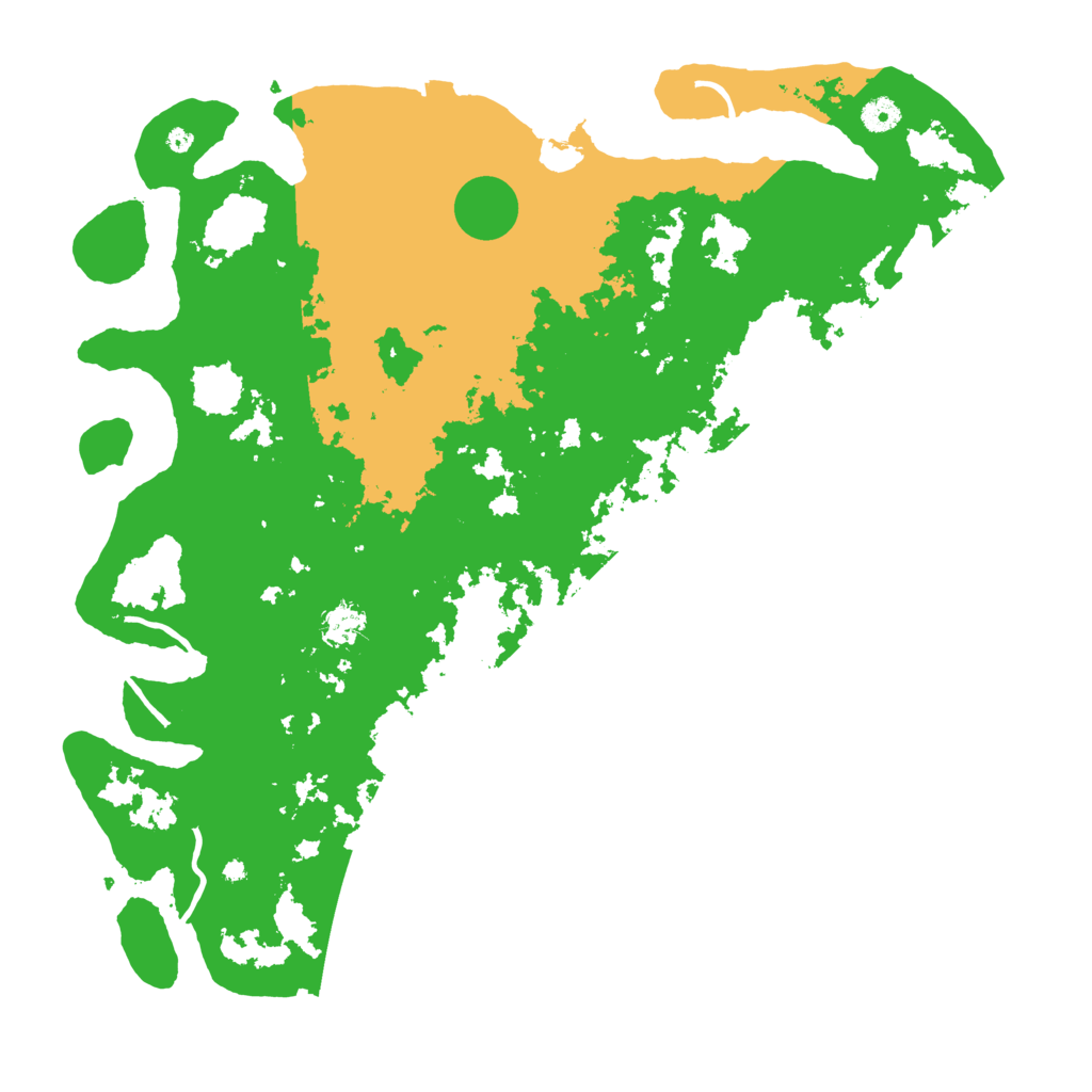 Biome Rust Map: Procedural Map, Size: 4500, Seed: 3164