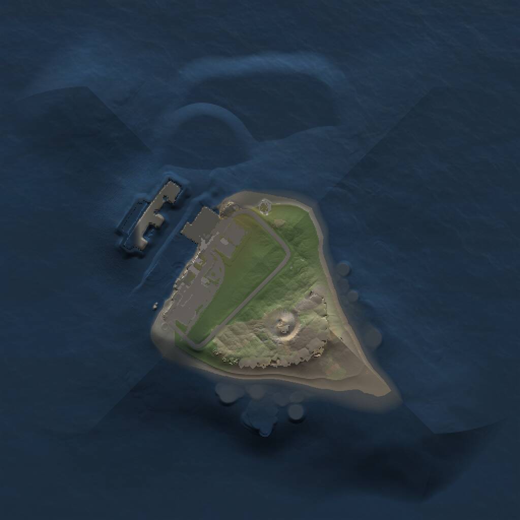 Rust Map: Procedural Map, Size: 1000, Seed: 439523498, 2 Monuments