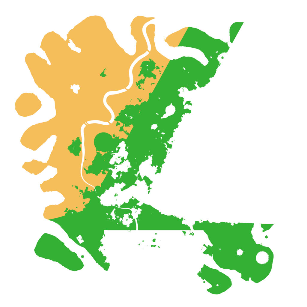 Biome Rust Map: Procedural Map, Size: 4250, Seed: 61144864