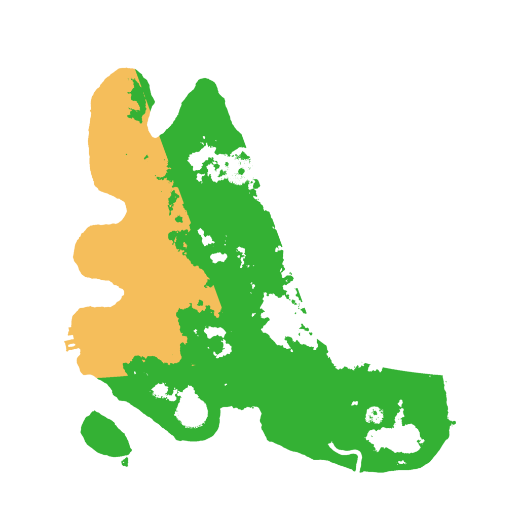 Biome Rust Map: Procedural Map, Size: 3000, Seed: 4317