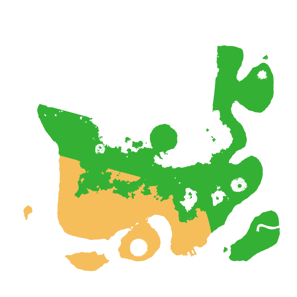 Biome Rust Map: Procedural Map, Size: 3000, Seed: 41189