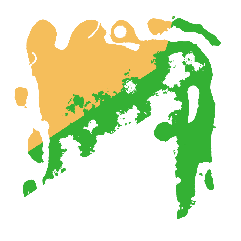 Biome Rust Map: Procedural Map, Size: 3450, Seed: 1052905