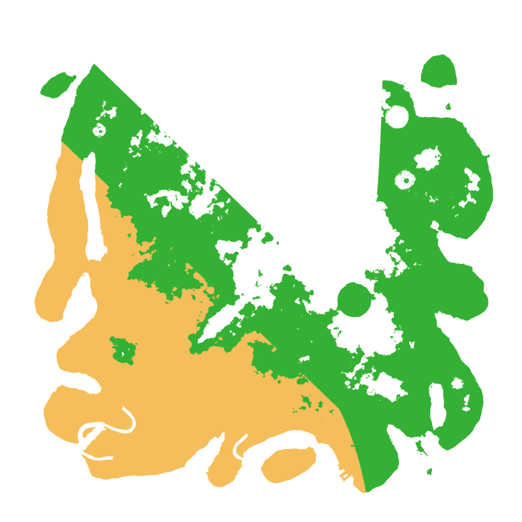 Biome Rust Map: Procedural Map, Size: 4100, Seed: 28983353