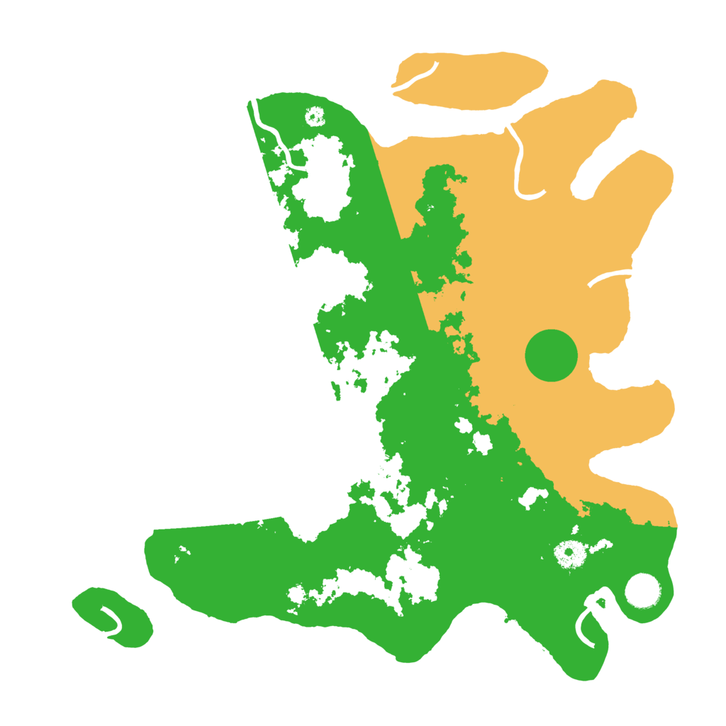 Biome Rust Map: Procedural Map, Size: 3650, Seed: 46961444
