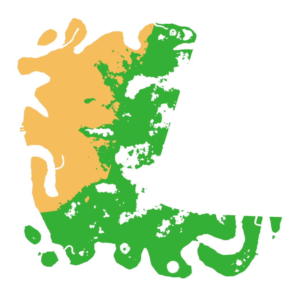 Biome Rust Map: Procedural Map, Size: 4300, Seed: 196463