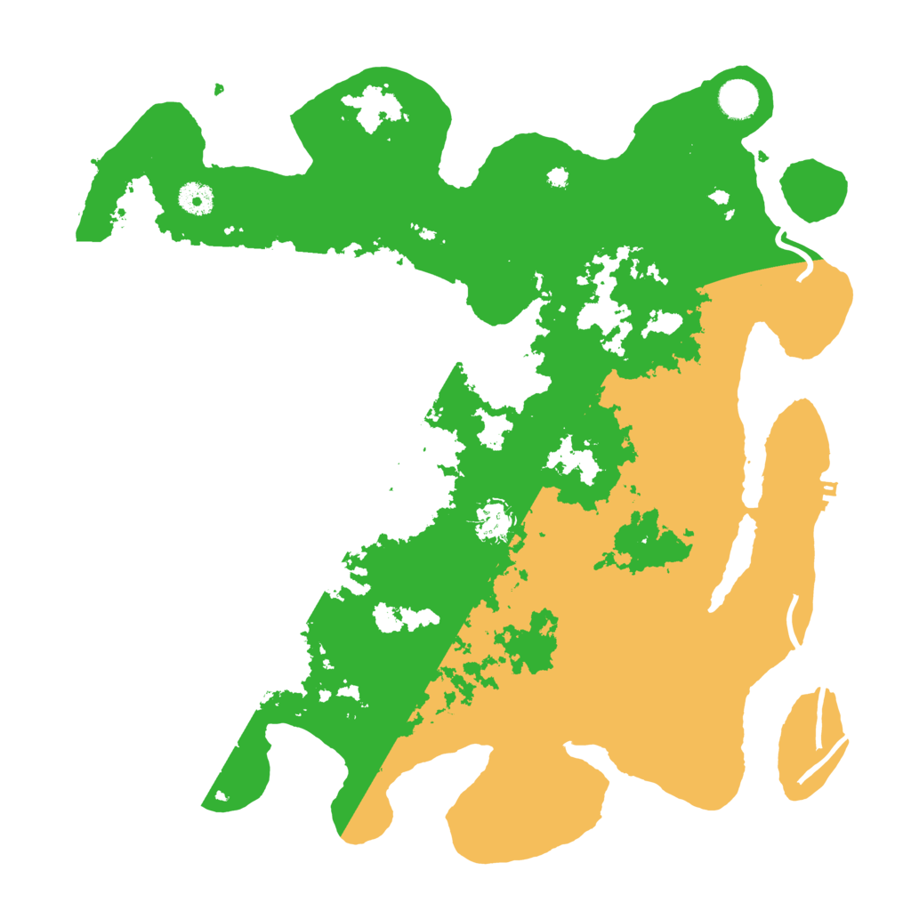 Biome Rust Map: Procedural Map, Size: 4000, Seed: 266595538