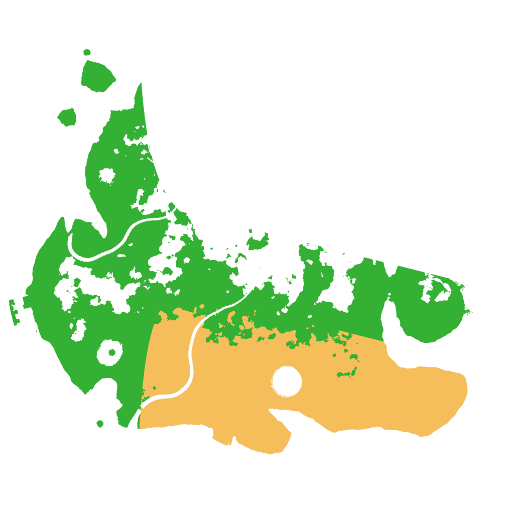 Biome Rust Map: Procedural Map, Size: 3000, Seed: 5068724