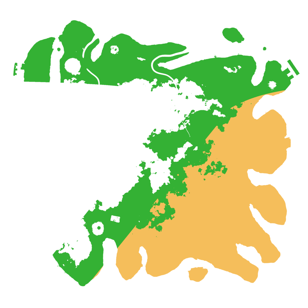 Biome Rust Map: Procedural Map, Size: 3600, Seed: 17873137