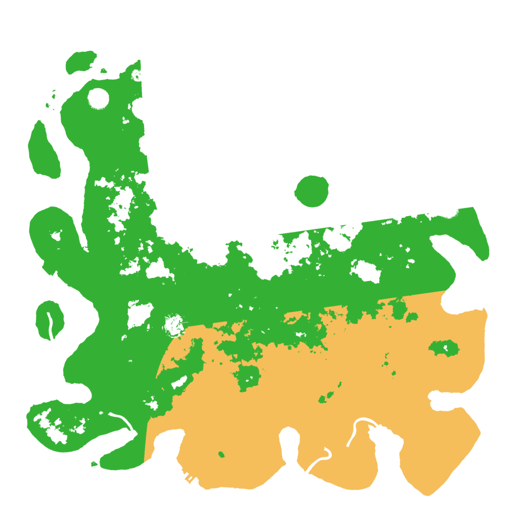 Biome Rust Map: Procedural Map, Size: 4400, Seed: 54474267