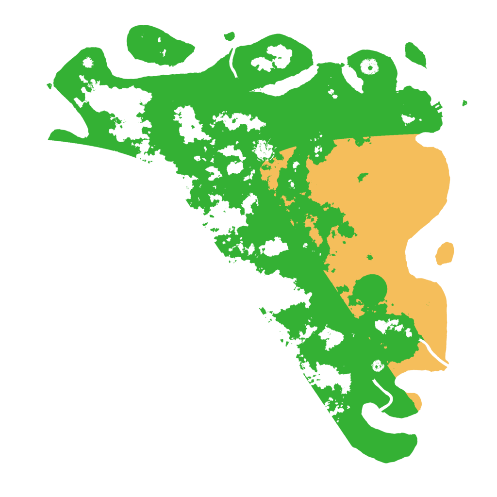 Biome Rust Map: Procedural Map, Size: 4400, Seed: 40402382