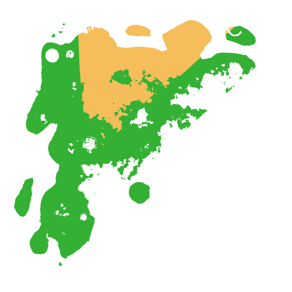 Biome Rust Map: Procedural Map, Size: 3800, Seed: 58253810