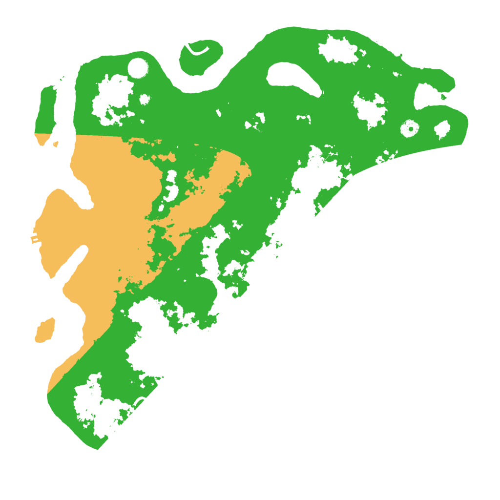 Biome Rust Map: Procedural Map, Size: 4300, Seed: 7451103