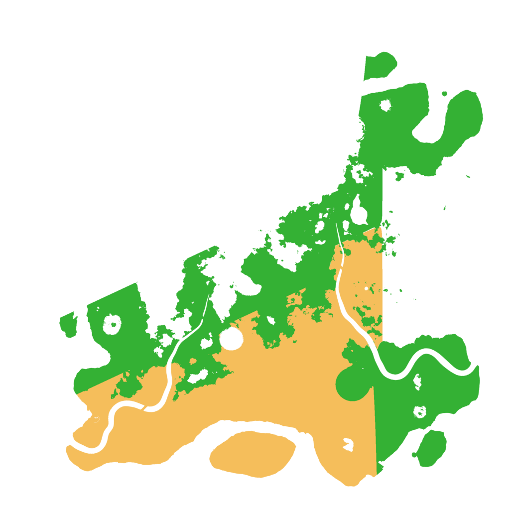 Biome Rust Map: Procedural Map, Size: 4000, Seed: 91410916