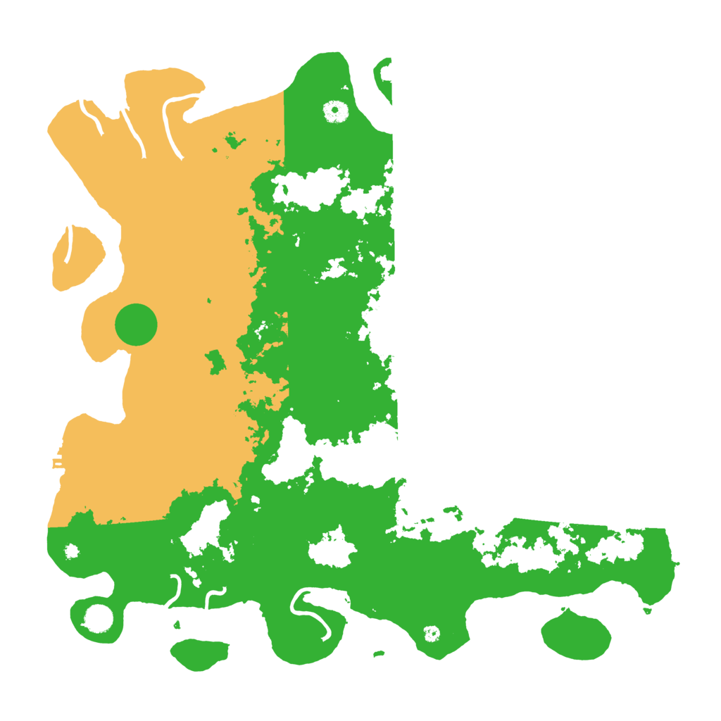 Biome Rust Map: Procedural Map, Size: 4500, Seed: 1634