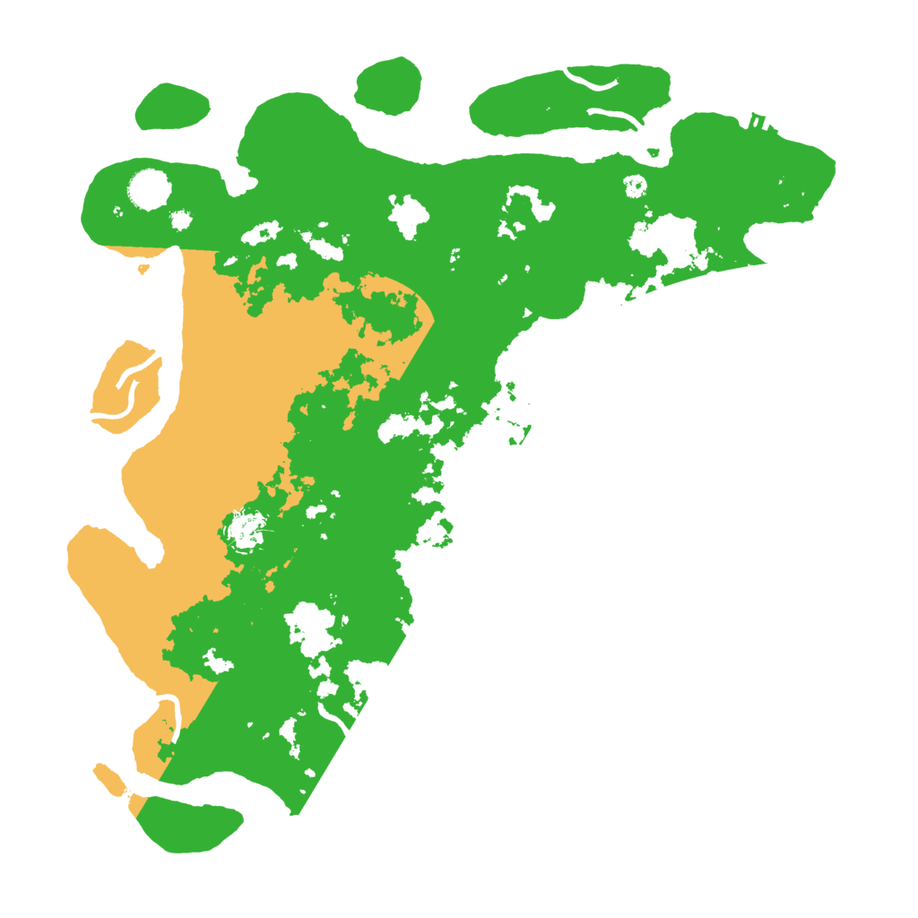 Biome Rust Map: Procedural Map, Size: 4000, Seed: 94828