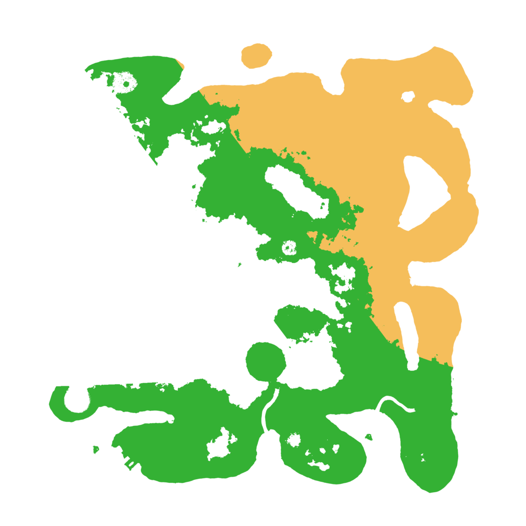 Biome Rust Map: Procedural Map, Size: 3600, Seed: 85012569