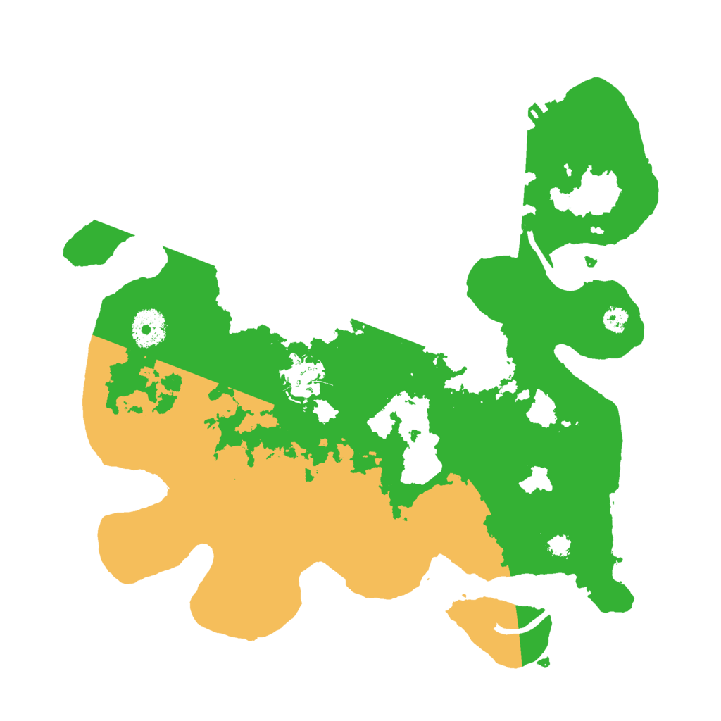 Biome Rust Map: Procedural Map, Size: 3000, Seed: 1780037733