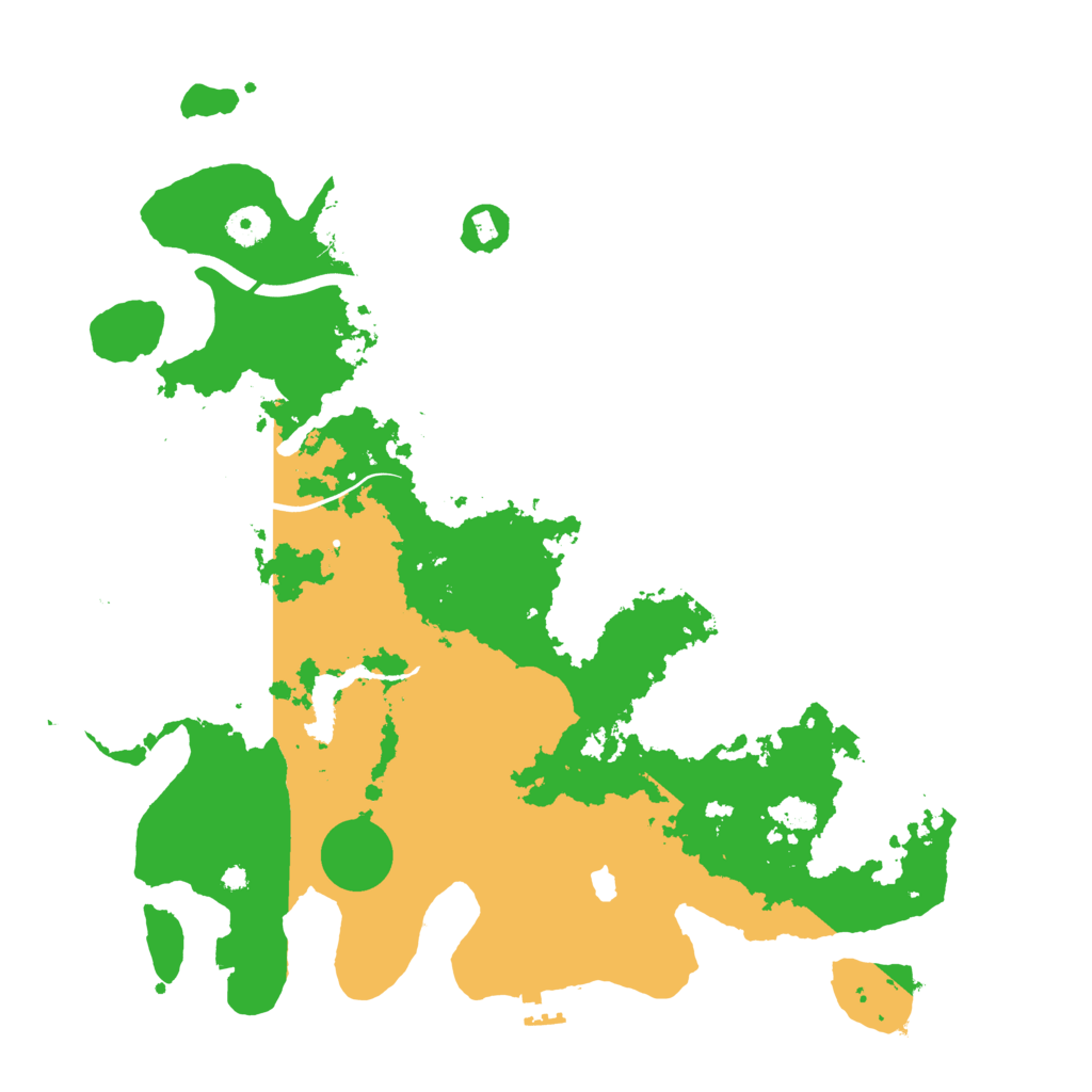 Biome Rust Map: Procedural Map, Size: 4000, Seed: 79863978