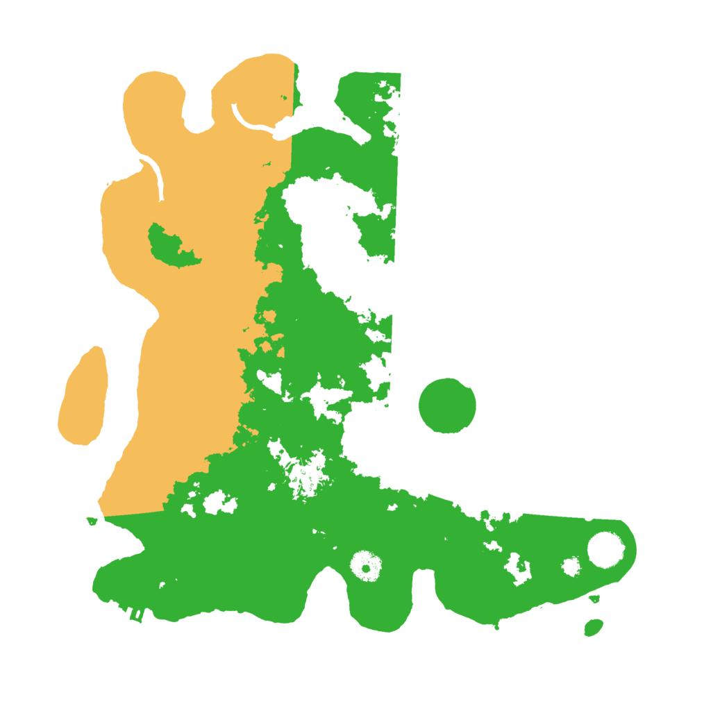 Biome Rust Map: Procedural Map, Size: 3500, Seed: 2100844249