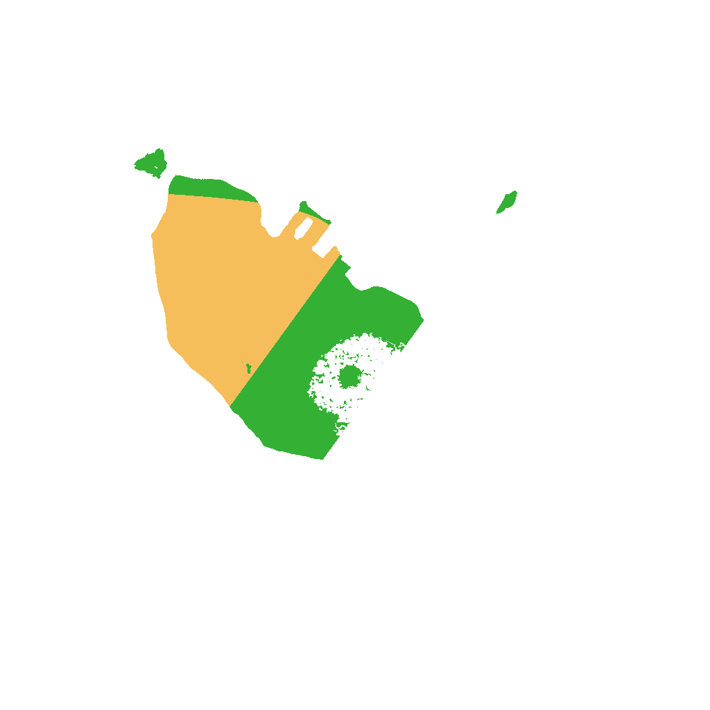 Biome Rust Map: Procedural Map, Size: 1200, Seed: 612596355