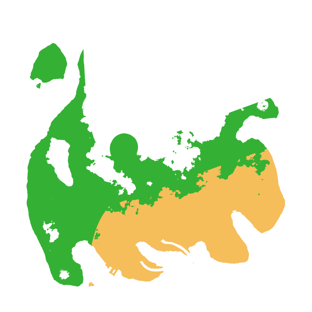 Biome Rust Map: Procedural Map, Size: 3000, Seed: 272742345