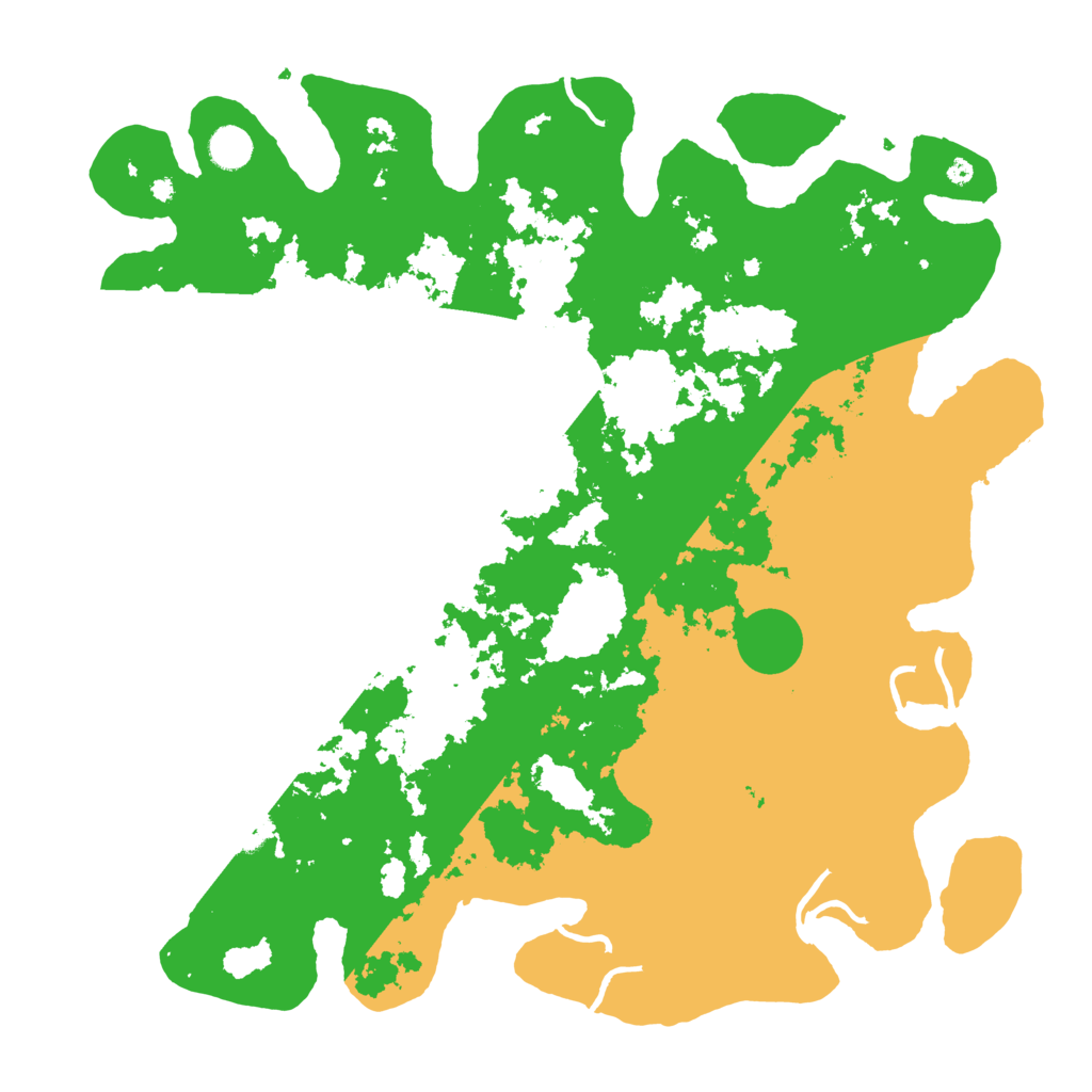 Biome Rust Map: Procedural Map, Size: 4400, Seed: 36791251